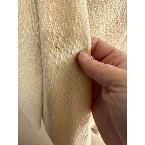 Vintage Youthcraft Cream Wool Blend Swing Coat Mother Of Pearl Mid-Length - Picture 7 of 11